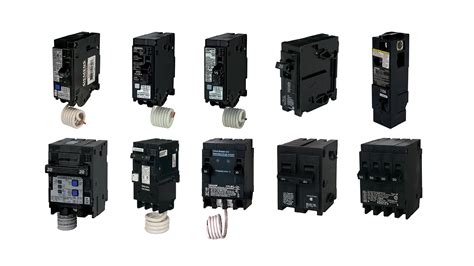 types of residential circuit breakers